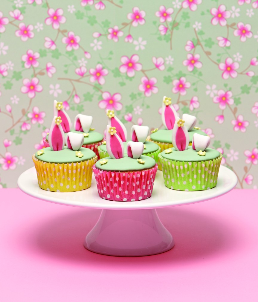 Baking at Easter – ‘Hoppy Easter’ Cupcakes